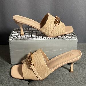 Women's Low Heel Sandals Mouse Adjustment Elegant Comfortable Square Heel Shoes